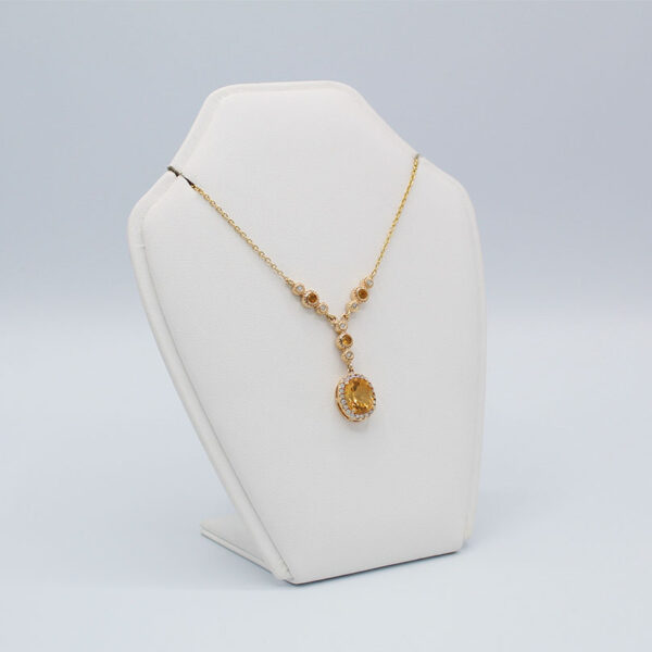 "Golden Honey" Citrine Pendant - Image 3