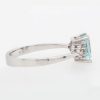 "Dainty Design" Aquamarine Ring - Image 3