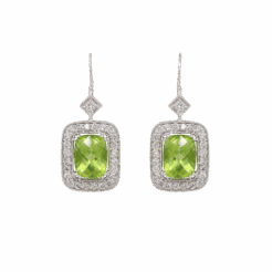 "Limeade" Peridot Earrings