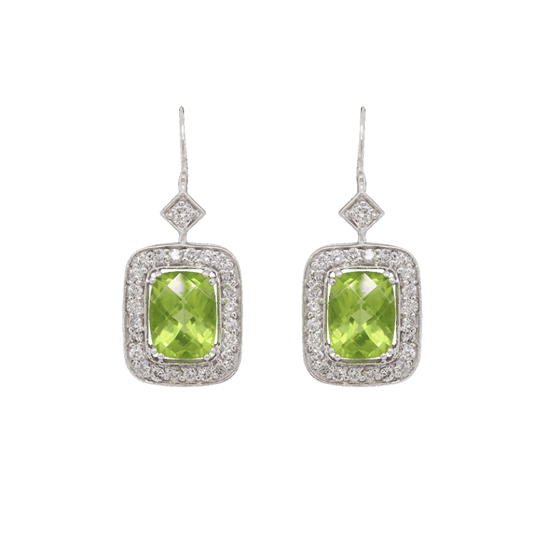 "Limeade" Peridot Earrings