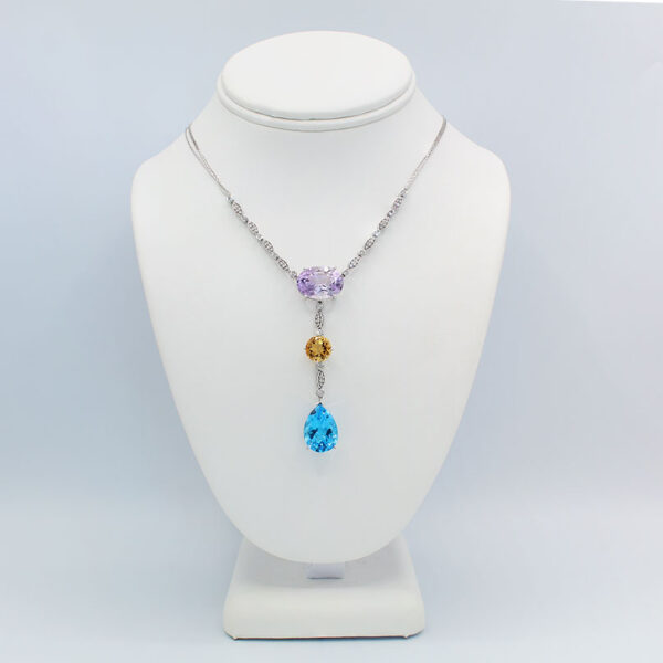 "Vivid" Multistone Necklace - Image 3