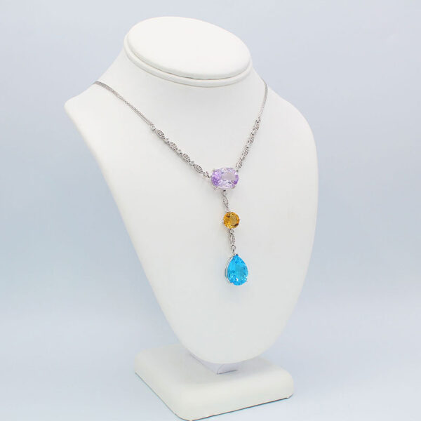 "Vivid" Multistone Necklace - Image 2