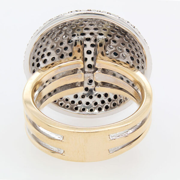 "Flowering Meadow" Black Diamond Ring - Image 3