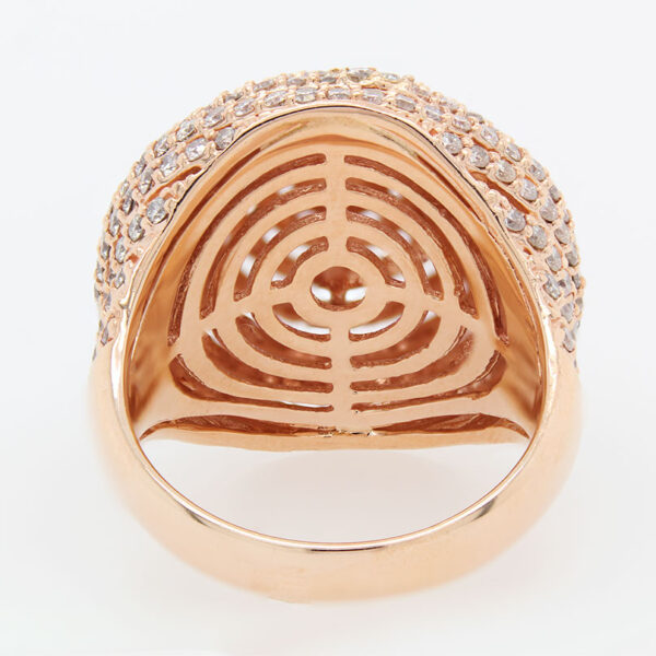 "Rosy Glow" Diamond Ring - Image 3