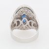 "Midnight Stars" Sapphire and Diamond Ring - Image 3