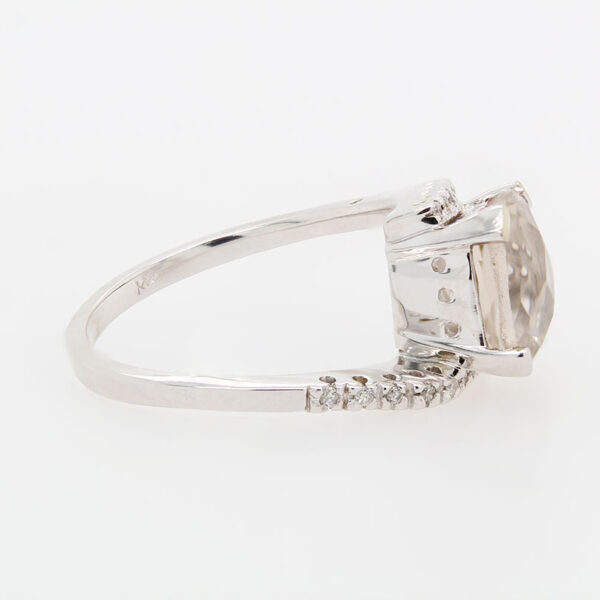 "Ashen" Smoky Topaz Ring - Image 2