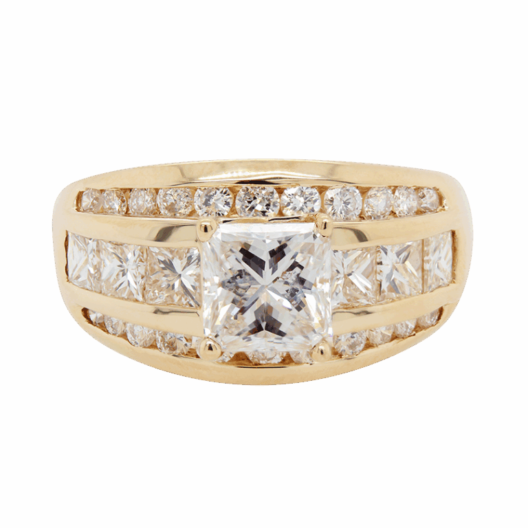 "Fit For A Princess" Diamond Ring