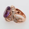 "Rose Gold" Amethyst Ring - Image 4