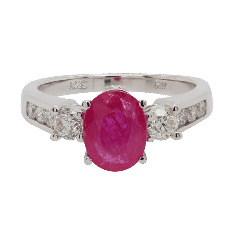 "Rouge" Ruby Ring