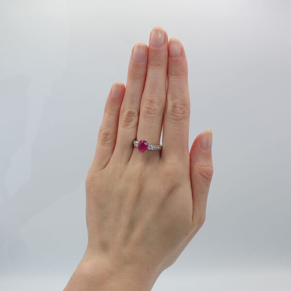 "Rouge" Ruby Ring - Image 3