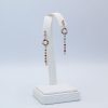 "Rainbow Waterfall" Multistone Earrings - Image 3