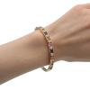 "Multicolor" Sapphire Bangle