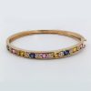 "Multicolor" Sapphire Bangle - Image 2