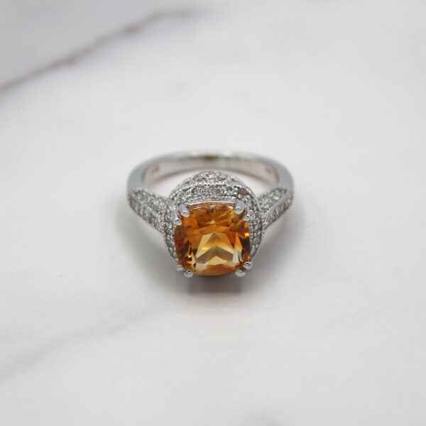 "Sun Kissed" Citrine Ring - Image 2