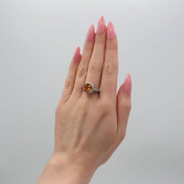 "Sun Kissed" Citrine Ring - Image 4