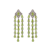 "Cascading" Peridot Earrings
