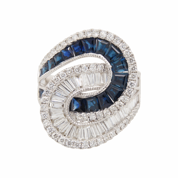 EFFY Sapphire and Diamond Ring