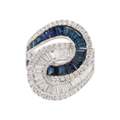 EFFY Sapphire and Diamond Ring