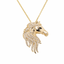 EFFY Diamond Horse Pendant