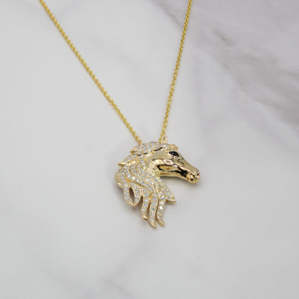 EFFY Diamond Horse Pendant - Image 2
