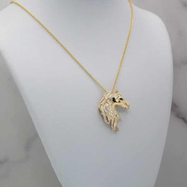 EFFY Diamond Horse Pendant - Image 3