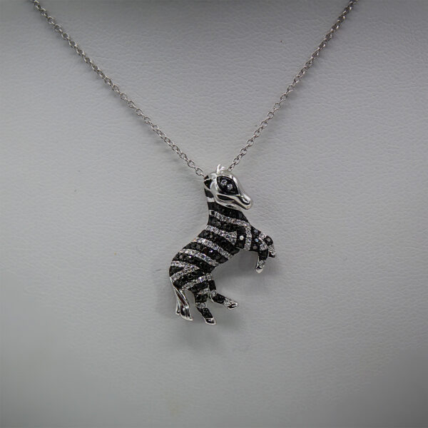 EFFY Prancing Zebra Pendant - Image 2