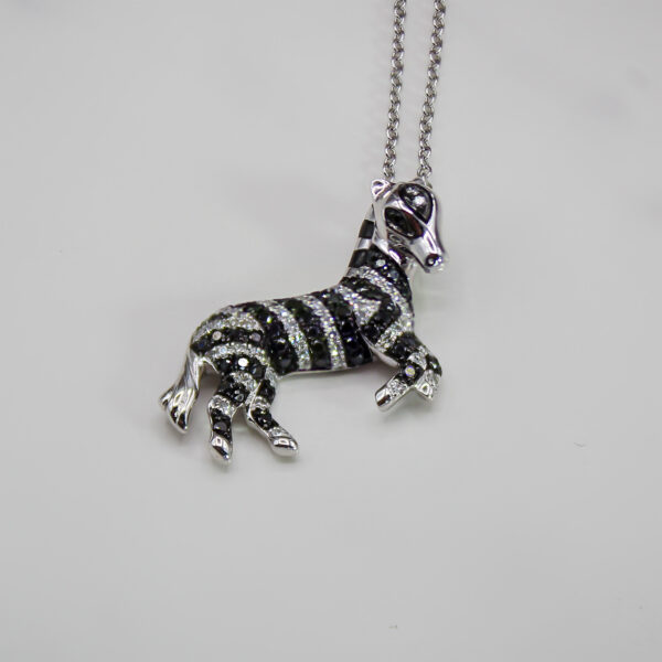 EFFY Prancing Zebra Pendant - Image 4