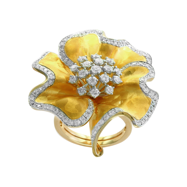 EFFY Diamond Flower Ring