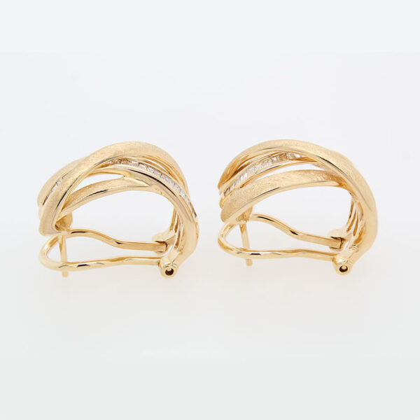 EFFY Diamond Hoop Earrings - Image 2