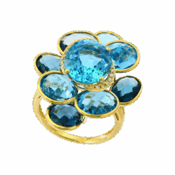 EFFY Blue Topaz Ring