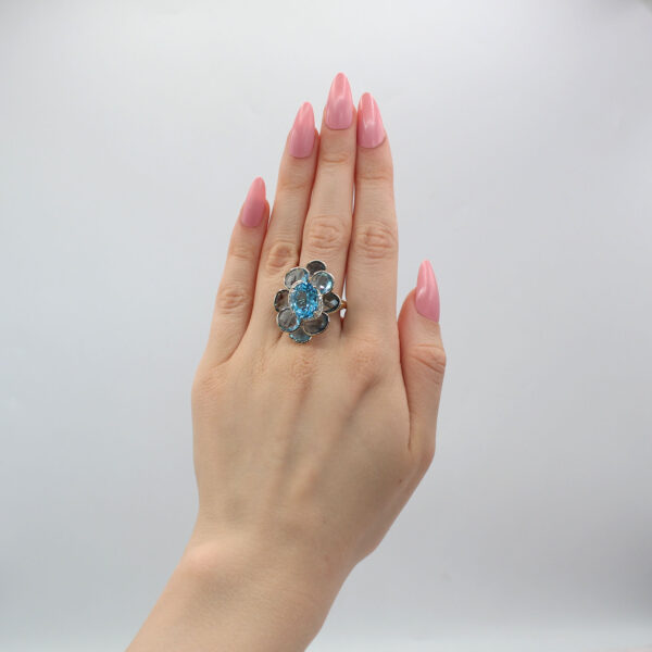 EFFY Blue Topaz Ring - Image 3