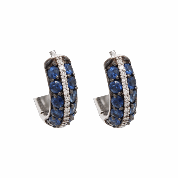 EFFY Sapphire Huggie Earrings