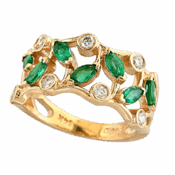 EFFY Emerald Band