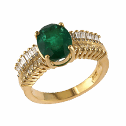 EFFY Emerald Ring