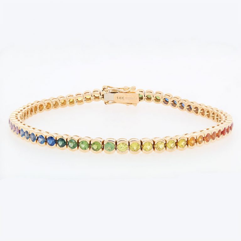 EFFY Rainbow Sapphire Bracelet - Lilliane's Jewelry