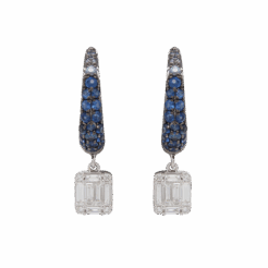 EFFY Sapphire and Diamond Earrings
