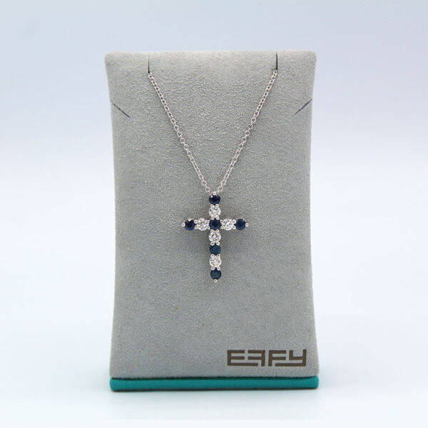 EFFY Sapphire and Diamond Pendant - Image 3