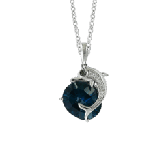 EFFY Blue Topaz Pendant