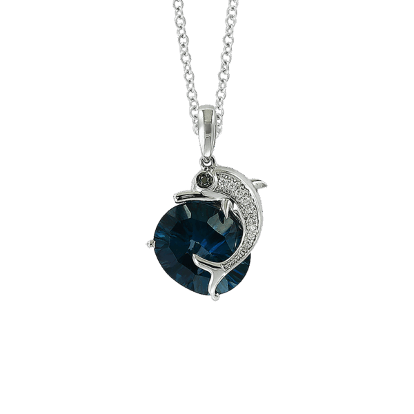 EFFY Blue Topaz Pendant