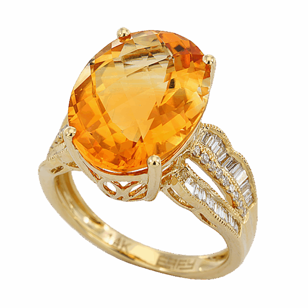 EFFY Citrine Ring