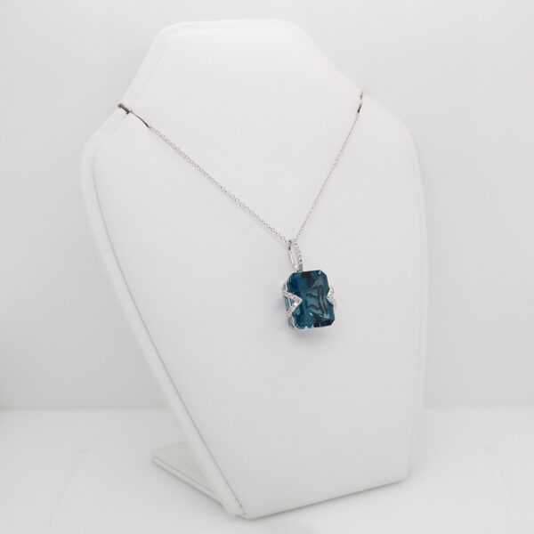EFFY Blue Topaz Pendant - Image 3