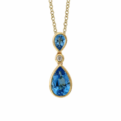 EFFY Blue Topaz Pendant