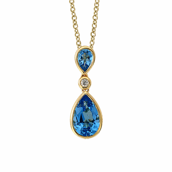 EFFY Blue Topaz Pendant