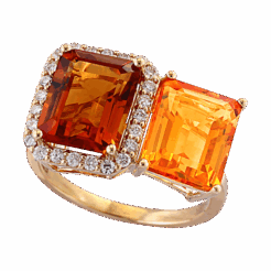 EFFY Citrine Ring