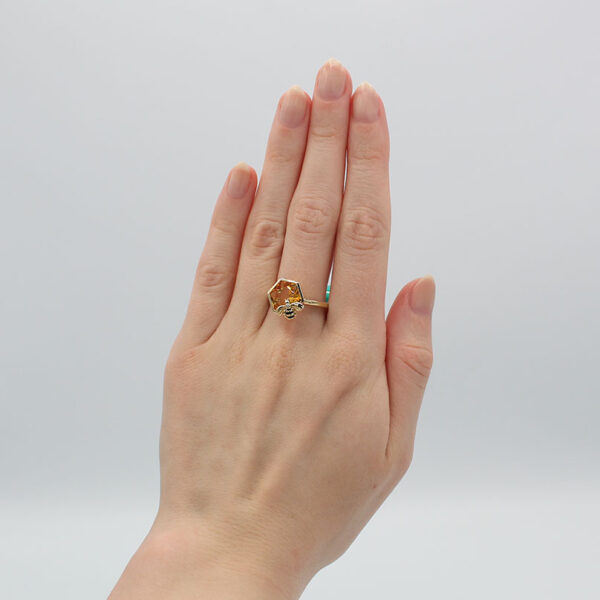 EFFY Citrine Honeybee Ring - Image 3