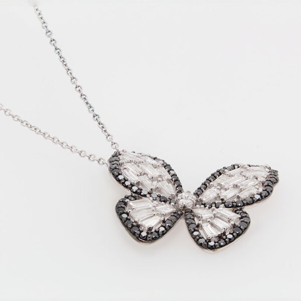 EFFY Diamond Butterfly Pendant - Image 4