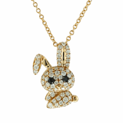 EFFY Diamond Bunny Pendant