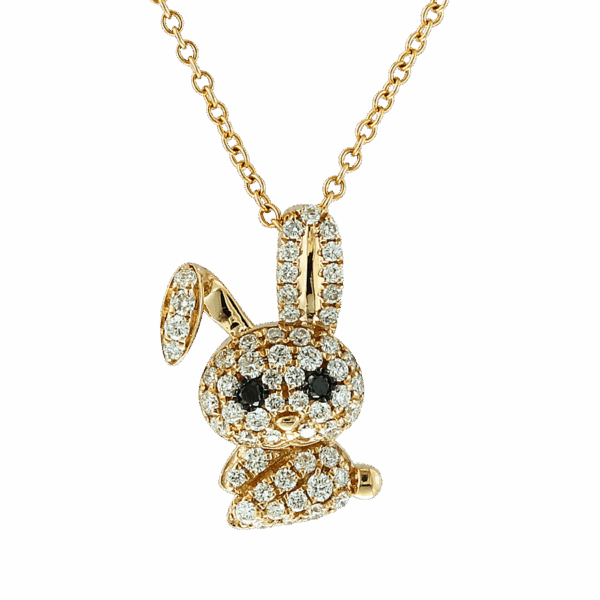 EFFY Diamond Bunny Pendant