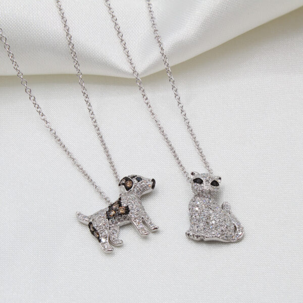 EFFY Diamond Cat Pendant - Image 2