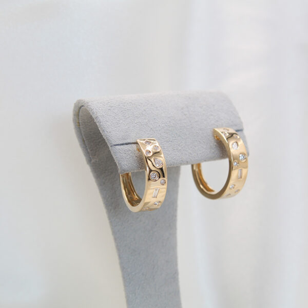 EFFY Mosaic Diamond Earrings - Image 3